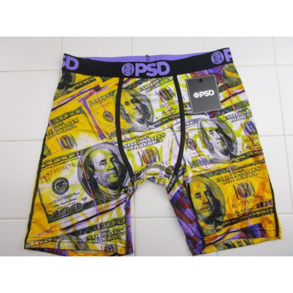 PSD Money Scribe Men's Medium Underwear Boxer Briefs